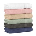 thumbnail image 4 of Authentic Hotel and Spa Authentic Hotel Spa Turkish Cotton Hand Towels (Set of 4) Charcoal, 4 of 5