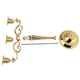 thumbnail image 3 of Candelabro de metal de 3 brazos, estilo europeo, para bodas, decoración del hogar (dorado), 3 of 15