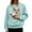 Blue, variant on Womens Cat Pouch Hoodie Oversize Pet Carrier Sweatshirts Soft Fuzzy Pullover Tops With Kangaroo Unisex Outdoor