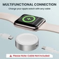 thumbnail image 3 of Adaptador de cargador magnético RUXELY para Apple Watch Series 10-6, 3 of 7