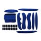 thumbnail image 5 of Kit de almohadillas internas para casco de ciclismo de 27 piezasesponja sellada para motocicleta (azul) Ndcxsfigh Nuevos Originales, 5 of 9