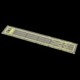 thumbnail image 2 of Abbracc 2x1 Piece Plastic Quilting Template Patchwork Tailor Sewing Ruler Rectangle1 2 Pcs, 2 of 9