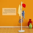 thumbnail image 3 of Wooden Coat Rack Stand with Multiple Hooks, Vintage Tree Design, Stable Base for Clothes, Coats, Bags, and Hats, Convenient and Practical, 3 of 7