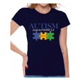 thumbnail image 1 of Awkward Styles Autism Awareness Shirts for Women Accept Understand Love T-shirt Autism Gifts Puzzle Pieces Tshirt Autistic Spectrum Awareness Shirt Support Autism Awareness Women's T Shirt, 1 of 4