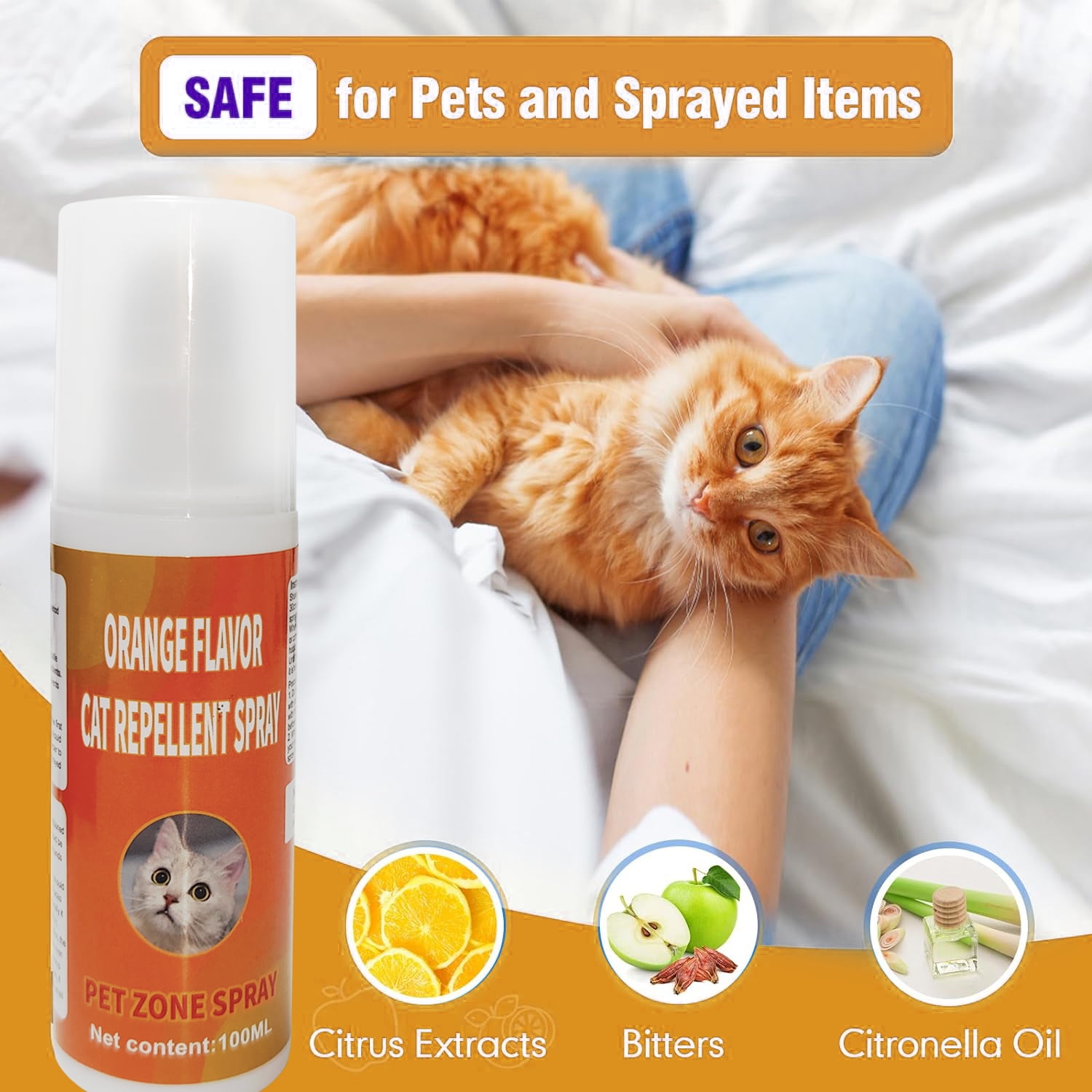 Cat urine repellent spray hot sale