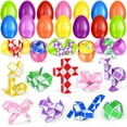 thumbnail image 1 of Huevos de Pascua rellenos con minijuguetes Snake Twist Toys, paquete de 24 unidades, 1 of 7