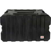 Gator Cases 6U, 19" Deep Molded Audio Rack; w/ Wheels