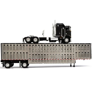 International S Series Dump Truck Black 1-25 Diecast Model by