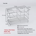 thumbnail image 1 of Stainless Steel Bathroom Organizer with 4 Compartments: Tool-Free Wall-Mounted Storage Rack for Electric Toothbrushes, Toothpaste, and Daily Essentials – Durable, Stylish Space-Saving Solution in, 1 of 6