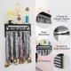 thumbnail image 5 of Never Give Up Medal Hanger Display With Shelf - Easy Install Carbon Steel Trophy And Medal Display, 5 of 5