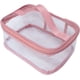 thumbnail image 2 of Neceser de maquillaje transparente, portátil, impermeable, transparente, para viaje, gran almacenamiento, 2 of 5