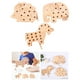thumbnail image 5 of Rompecabezas de bloques de madera de 3 piezas con encaje para habilidades motoras finas, educativo, aprendizaje temprano para coche Animal, 5 of 9