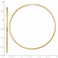 thumbnail image 3 of FB Jewels 14K Yellow Gold 1.5mm Polished Round Endless Hoop Earrings, 3 of 3