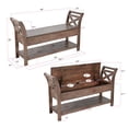 thumbnail image 2 of Sunny Designs 48" Accent Bench with Storage, 2 of 2