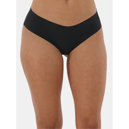 No Boundaries Women s No Show Cheeky Panty  Sizes XS to XXXL