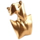 thumbnail image 5 of Exhibidor de joyas de busto femenino, soporte para colgantes, busto, vestidor, tienda, handicrons EstiloA-L Dorado, 5 of 7