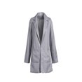 thumbnail image 2 of Gureui Women's Elegant Blazer Jacket Suit Casual Solid Color Long Sleeve Lapel Open Front Office Work Business Cardigan Coat Outwear, 2 of 7