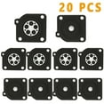 thumbnail image 4 of Mosiee Keep Your Carburetor Running Smoothly With Our 20Pcs Metering Diaphragm Repair Kit - For Zama C1U Carb A015010, 4 of 8