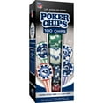 thumbnail image 2 of MasterPieces Casino Style 100 Piece Poker Chip Set - NFL Los Angeles Rams, 2 of 6