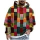 thumbnail image 1 of Men's Print Plush Warm Coat Fleece Sweater Casual Coat Pocket Sweater Autumn Winter CoatXL, 1 of 5