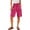 Hot Pink_BD04, variant on Resicozy Sweat Shorts for Women Pull On Casual Fashion Athletic Summer Beach Shorts Drawstring Long Sweatshorts with Pockets Sky Blue S