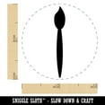thumbnail image 2 of Paintbrush Symbol Self-Inking Rubber Stamp Ink Stamper - Green Ink - Mini 1/2 Inch, 2 of 7