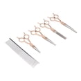 thumbnail image 3 of Dog Grooming Scissors Kit, 5pcs Pet Grooming Shears Kit Stainless Steel   for Dogs, 3 of 7