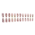 thumbnail image 1 of Ensemble de Faux Ongles avec Colle French Nail Art Faux Ongles Cod S6i9, 1 of 1