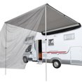 thumbnail image 2 of Yescom 7.6x8.5 Ft Car Side Awning with Side Wall Rooftop Pull Out Tent Shelter Camping, 2 of 8