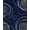 Blue, Pattern 6, variant on ODIKA 4'x6' Machine Washable Non-Slip Area Rug, Luxurious Wavy Cascade With Elegant Textural High Traffic Rug, Blue, 601354