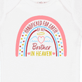 thumbnail image 4 of Inktastic Handpicked for Earth by My Brother in Heaven Rainbow Boys or Girls Baby Bodysuit, 4 of 5