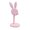 Pink, variant on Adorable Cartoon Plastic Phone Holder Foldable Multiple Device Support Stable Desktop Organizers for Travel