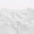 thumbnail image 4 of Chbgutlmr Fall Baby Girls Clothes Kids Knit Sweaters Coats Long Sleeve Button Front Cardigans 4-16 Years, 4 of 5