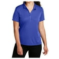 thumbnail image 2 of Yellow Rooster Women's PosiCharge Competitor Polo Shirts True Royal XS, 2 of 6