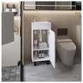 thumbnail image 3 of FM FURNITURE Quartzsite Bathroom Vanity with Integrated Sink, White, 3 of 8
