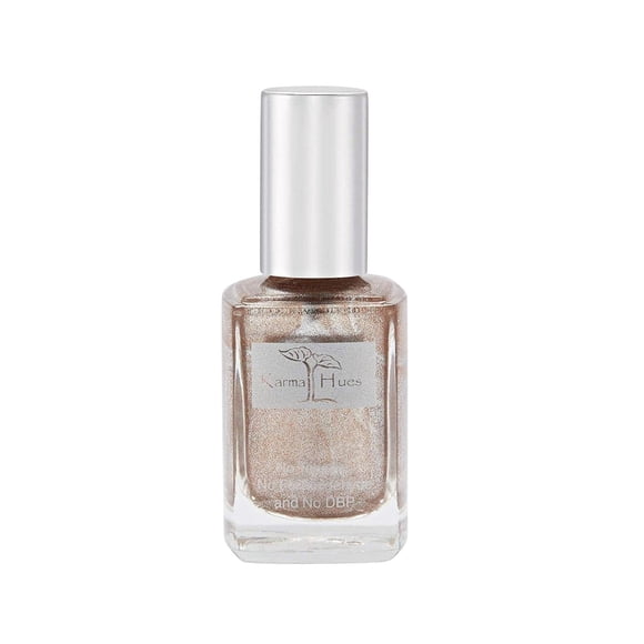 Esmalte de uñas natural orgánico Karma, pintura de uñas no tóxica, vegana y libre de crueldad animal (tostada de champán)