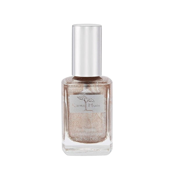 Esmalte de uñas natural orgánico Karma, pintura de uñas no tóxica, vegana y libre de crueldad animal (tostada de champán)