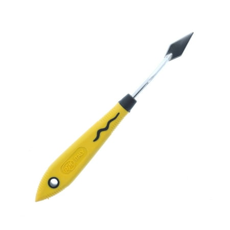UPC: 0082435297842 | RGM Soft Grip Palette Knife  Yellow  #40