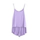 thumbnail image 5 of Conjunto de pijamas de 2 piezas para mujer, chaleco sexy, pantalones cortos, ropa de dormir, ropa de dormir, violeta claro, XXL AweSitey AP001253-29, 5 of 7