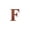 Letter F, variant on lzexuh Rustic Metal Rusty Alphabet Letters,Vintage Country Style Wall Decor,Home Living Room Decorative Sign Letter K