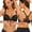 Black, variant on Racerback Front Closure Bra for Women Padded Add 2 Cups Lace T-Shirt Bras Underwire Plunge, Black 30B