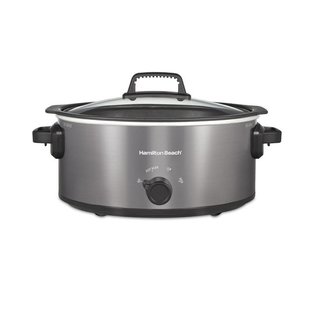 Hamilton Beach Stovetop Sear & Cook Slow Cooker, 6 Quart, 33669C