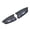Black-Carbon Fiber Look, variant on 2PCS Car Rearview Side Mirror Cover Wing Cap Exterior Door Housing Shell Trim Horn Style For KIA EV6 2022 2023