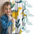 thumbnail image 3 of Blackout Kids Curtains,Cute Dinosaur Pattern Childrens Insulated Curtains Set Of 2,Bedroom Essentials,Toddler Room Decor 42x54in(106x137cm), 3 of 4