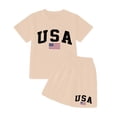 thumbnail image 3 of MAIHAN Women Summer Outfits Summer Outfits Cute Clothes Shirt and Shorts Set Shorts Sets Women 2 Piece Outfits Cotton Outfits Sets, 3 of 3
