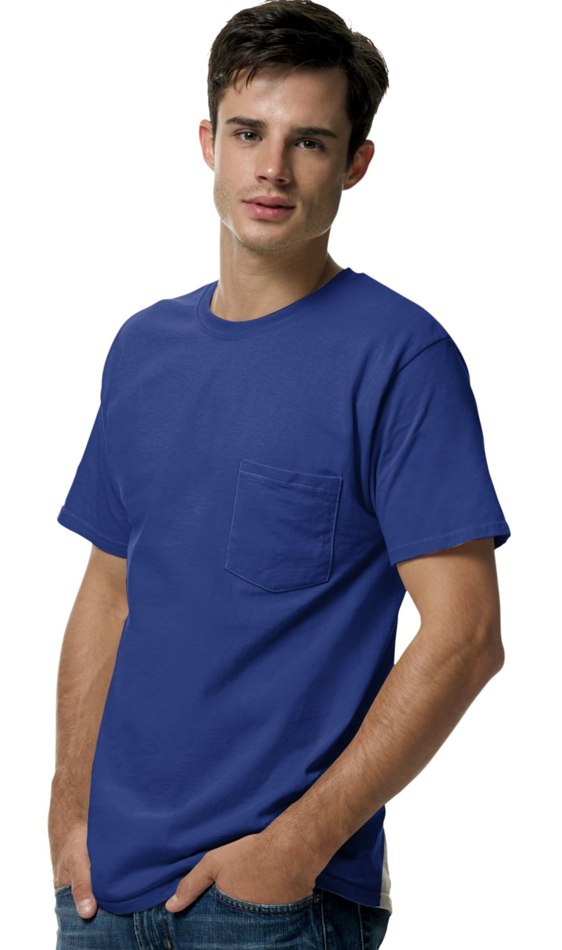 Hanes Tagless T-Shirt with Pocket 5590 