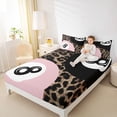 thumbnail image 3 of Erosebridal Billiards Games Queen Sheet Sets,Chic Leopard Print Bed Set For Ball Game Lovers 4-Piece, 3 of 6