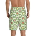 thumbnail image 3 of Easygdp Cute Chubby Frog Men's Short Pajama Pants, Sleep Shorts, Household Pants, Casual Pants with Pockets - Large, 3 of 9