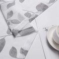 thumbnail image 3 of 2 Pcs Home Curtain Large Leaf Printed Small Window Curtain Valance, Rod Pocket Kitchen Cafe Curtain, 3 of 8