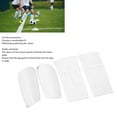 thumbnail image 4 of 1 Pair Soccer Shin Guard Sock Pads For Leg Performance Support With Pocket, Compression Calf Sleeves, 4 of 8